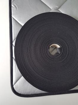 Schrägband 913 schwarz Endbreite 30 mm - Dark Edition